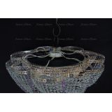 Люстра Лотос Елена сиреневая в Самаре