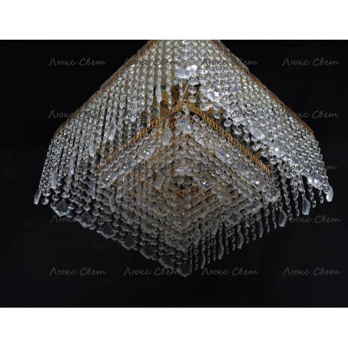 Люстра Квадрат гамма дубик длинная в Самаре Гусь Хрустальный