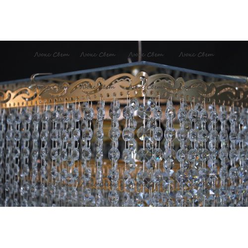 Люстра Квадрат гамма дубик длинная в Самаре Гусь Хрустальный