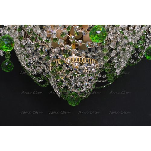 Люстра Ромашка Аленка цветная в Самаре Гусь Хрустальный