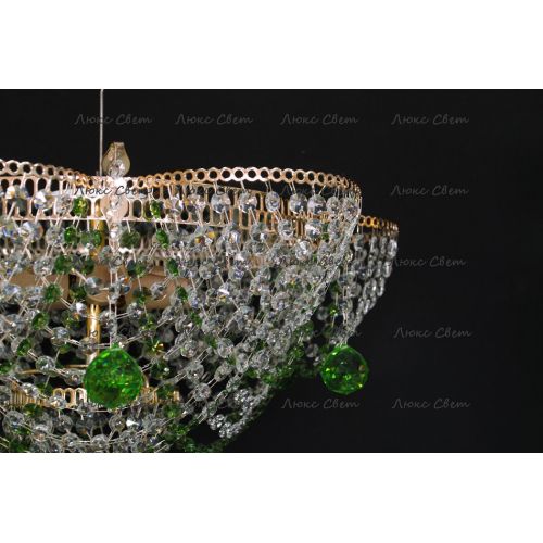 Люстра Ромашка Аленка цветная в Самаре Гусь Хрустальный