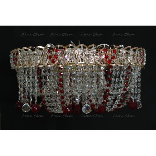 Люстра Водоворот Мария красная в Самаре Люстра Водоворот Мария красная в Самаре