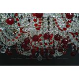 Люстра Водоворот Мария красная в Самаре Люстра Водоворот Мария красная в Самаре