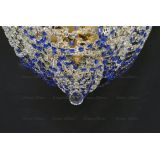 Люстра Водопад Роза синяя в Самаре Люстра Водопад Роза синяя в Самаре