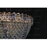 Люстра Водопад Роза синяя в Самаре Люстра Водопад Роза синяя в Самаре