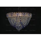 Люстра Водопад Роза синяя в Самаре Люстра Водопад Роза синяя в Самаре