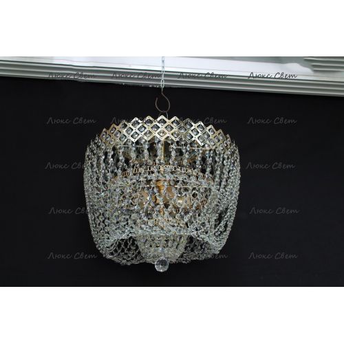 Люстра Водопад корона № 3 в Самаре Гусь Хрустальный