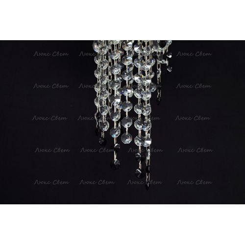 Люстра Анжелика 1 шар 40 мм черная в Самаре Гусь Хрустальный