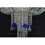 Люстра Анжелика 1 шар 40 синяя в Самаре