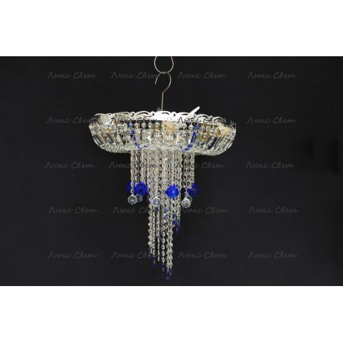 Люстра Анжелика 1 шар 40 синяя в Самаре Гусь Хрустальный