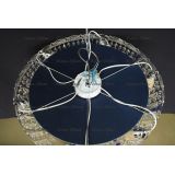 Люстра Анжелика 1 шар 40 синяя в Самаре