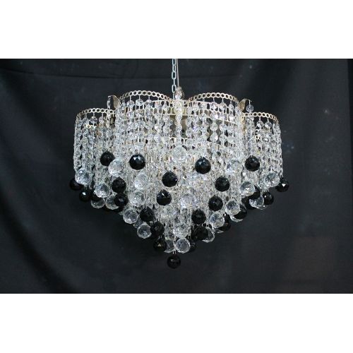 Люстра Ромашка Крона цветная в Самаре Гусь Хрустальный