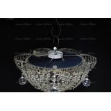 Люстра Ромашка подсолнух, цвет фурнитуры: серебро, Люстры Гусь Хрустальный Люстра Ромашка подсолнух, цвет фурнитуры: серебро, Люстры Гусь Хрустальный