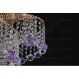 Люстра Космос шар 40 мм фиолетовая в Самаре