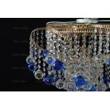 Люстра Космос шар 40 мм синяя в Самаре