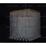 Люстра Квадрат гамма 53 см шар 30 мм  в Самаре