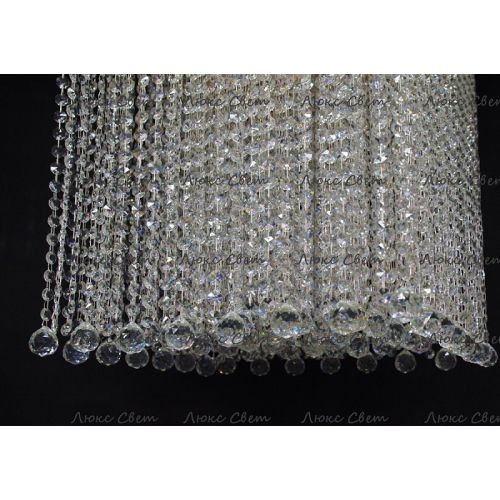 Люстра Квадрат гамма 53 см шар 30 мм  в Самаре Гусь Хрустальный