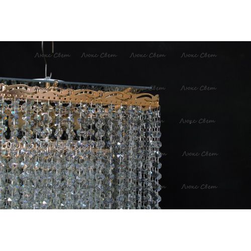 Люстра Квадрат гамма 53 см шар 30 мм  в Самаре Гусь Хрустальный