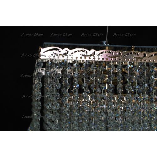 Люстра Квадрат гамма конус 40 мм длинная в Самаре Гусь Хрустальный