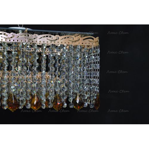 Люстра Квадрат Гамма дубик чайный  в Самаре Гусь Хрустальный