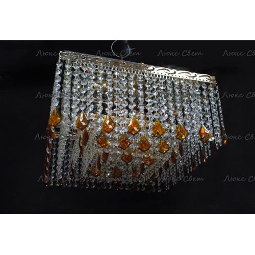 Люстра Квадрат Гамма дубик чайный  в Самаре Гусь Хрустальный