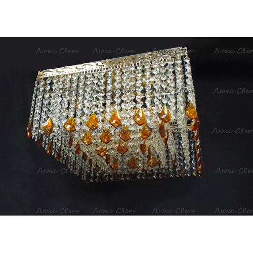 Люстра Квадрат Гамма дубик чайный  в Самаре Гусь Хрустальный