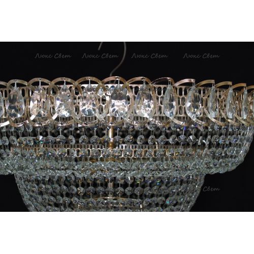 Люстра Водопад Обтикон в Самаре Гусь Хрустальный