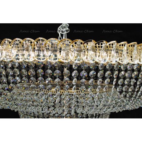 Люстра Водопад камень обтикон в Самаре Гусь Хрустальный