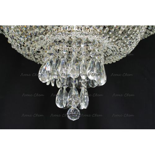 Люстра Водопад камень обтикон в Самаре Гусь Хрустальный