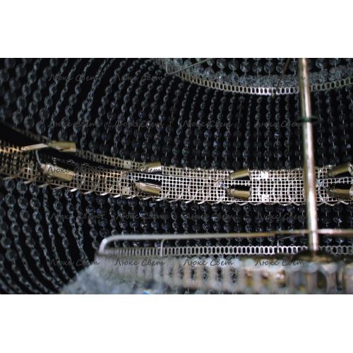 Люстра Водопад камень обтикон в Самаре Гусь Хрустальный