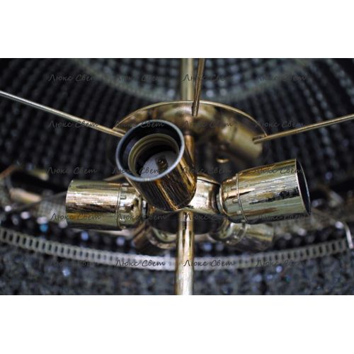 Люстра Водопад камень обтикон в Самаре Гусь Хрустальный