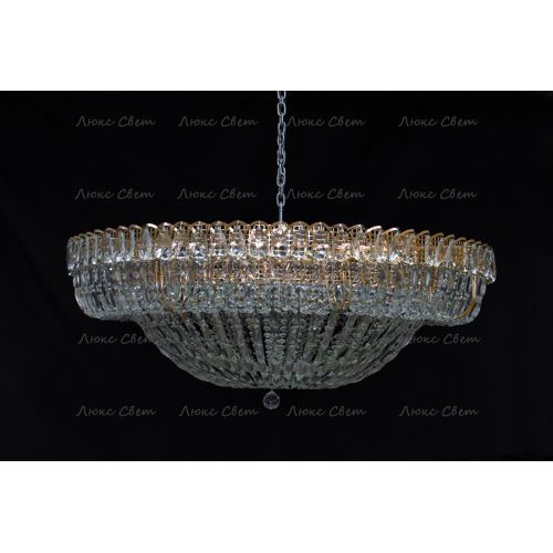 Люстра Кольцо купол 2 - 1000 мм пластина  в Самаре Гусь Хрустальный