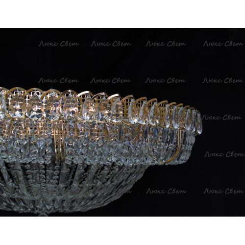 Люстра Кольцо купол 2 - 1000 мм пластина  в Самаре Гусь Хрустальный