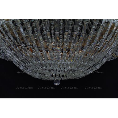 Люстра Кольцо купол 2 - 1000 мм пластина  в Самаре Гусь Хрустальный