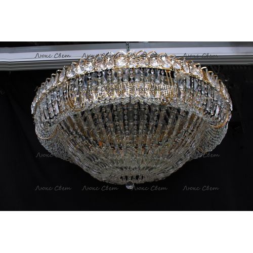 Люстра Кольцо купол 2 - 1000 мм пластина  в Самаре Гусь Хрустальный