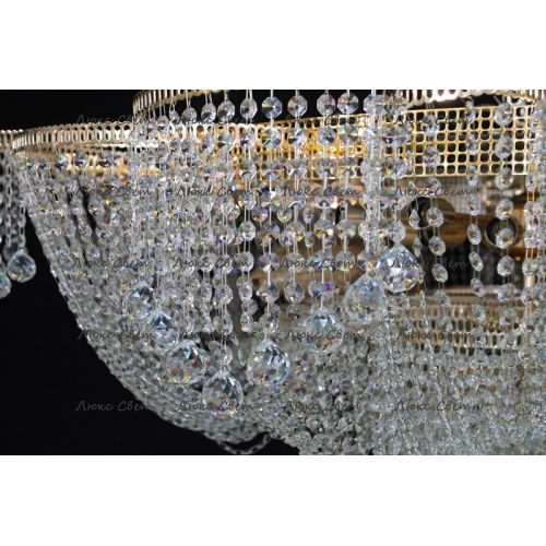 Люстра Лотос 1500 мм в Самаре Гусь Хрустальный