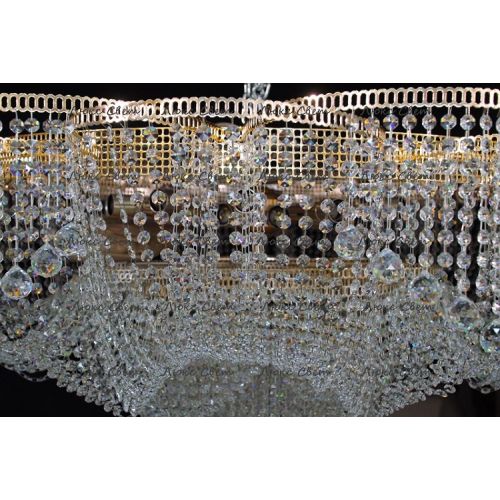 Люстра Лотос 1500 мм в Самаре Гусь Хрустальный