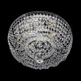 Люстра Анжела Купол конус, диаметр - 350 мм, цвет - серебро, Люстры Гусь Хрустальный Люстра Анжела Купол конус, диаметр - 350 мм, цвет - серебро, Люстры Гусь Хрустальный