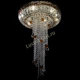 Люстра Анжелика №2 длинная шар 30 мм чайная  в Самаре