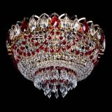 Люстра Астра Ажур красная в Самаре