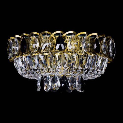 Люстра Астра Бутон №1 черная под бронзу в Самаре Гусь Хрустальный