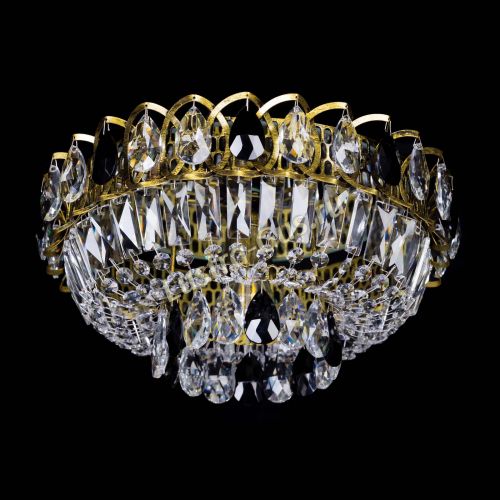 Люстра Астра Бутон №1 черная под бронзу в Самаре Гусь Хрустальный