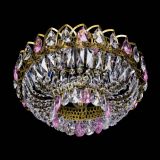 Люстра Астра Бутон №1 розовая под бронзу в Самаре