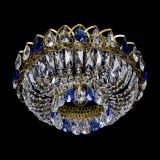 Люстра Астра Бутон №1 синяя под бронзу в Самаре