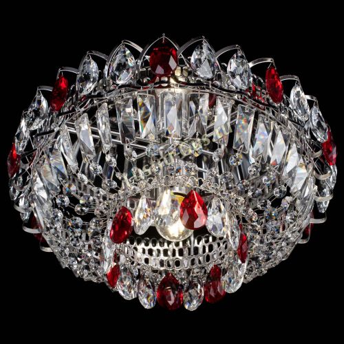 Люстра Астра Бутон №1 красная в Самаре Гусь Хрустальный