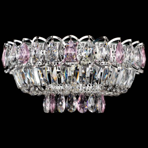 Люстра Астра Бутон №1 розовая в Самаре Гусь Хрустальный