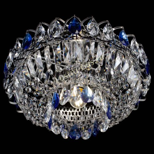 Люстра Астра Бутон №1 синяя в Самаре Гусь Хрустальный