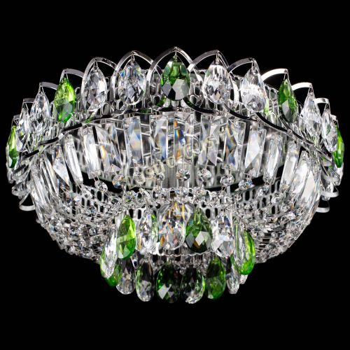 Люстра Астра Бутон №1 зеленая в Самаре Гусь Хрустальный