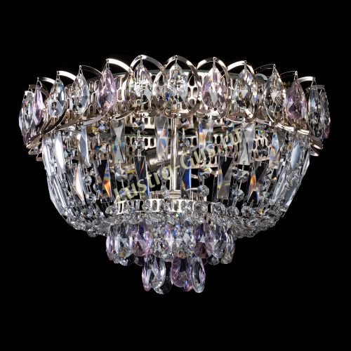 Люстра Астра Бутон №2 розовая в Самаре Гусь Хрустальный