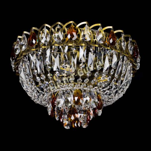 Люстра Астра Бутон №3 чайная под бронзу в Самаре Гусь Хрустальный